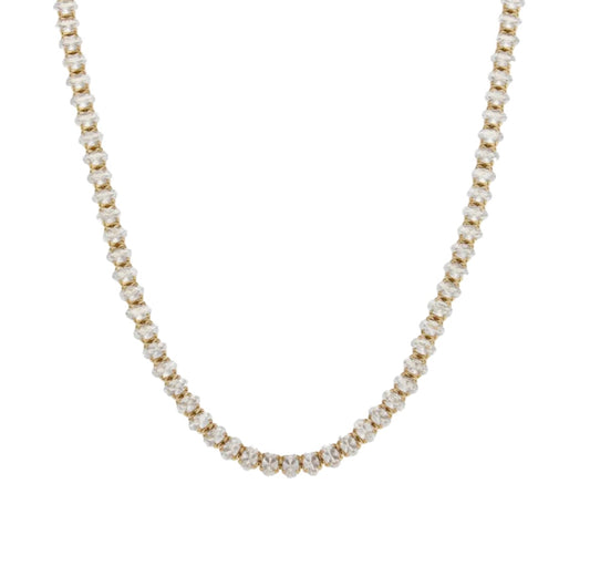 Diana Heirloom Chunky Tennis Necklace