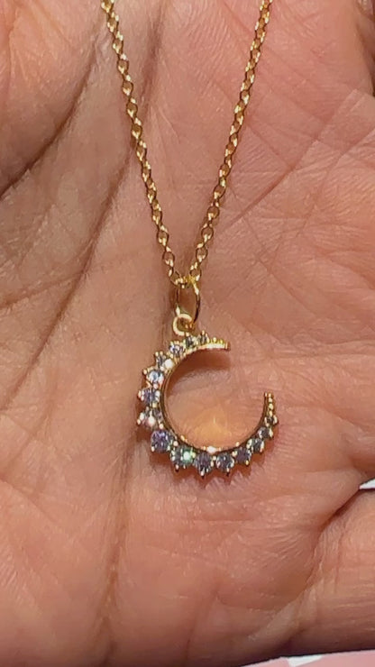Gold Diamond Moon